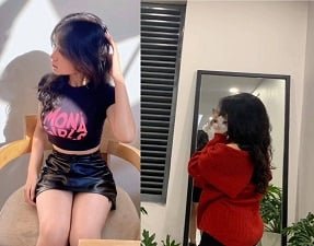 Круглая подруга танцует рядом с длинным членом