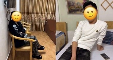 Горячие изображения Хоанг Куу Бао и ее партнера