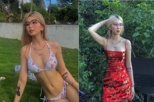 Le Minh Сюанс Средняя школа Девушка была страстная любовь к своему любовнику